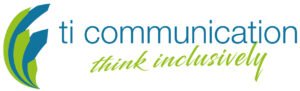 Logo ti communication think inclusively